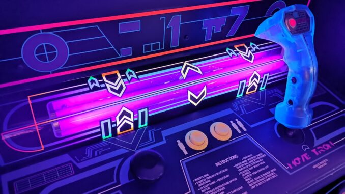 a close up of a video game controller