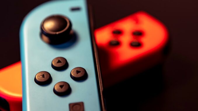 red and black remote control