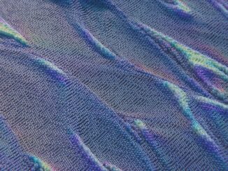 a close up of a colorful pattern