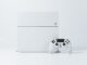 white Sony PS4 Original with controller