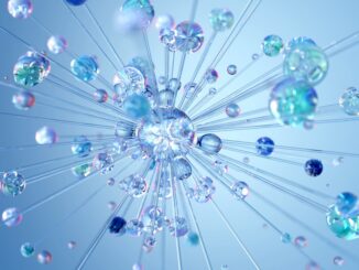 a bunch of water drops